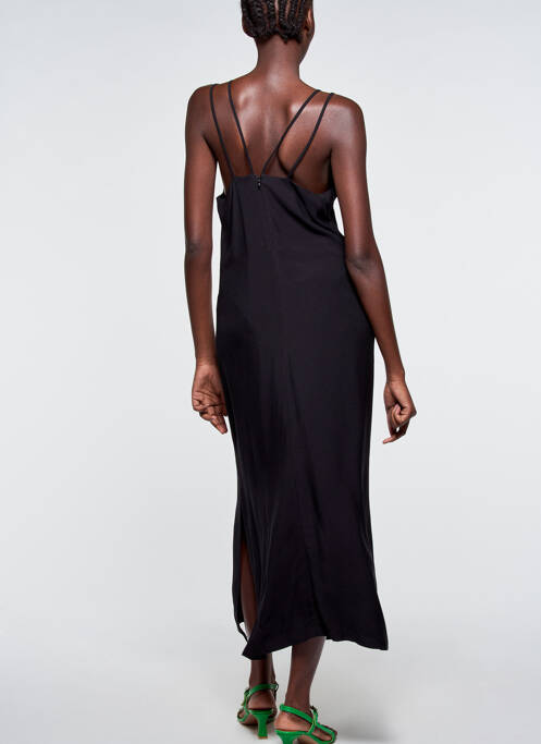 Rochie lungă negru ASTRID BLACK LABEL femeie