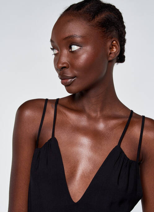 Rochie lungă negru ASTRID BLACK LABEL femeie