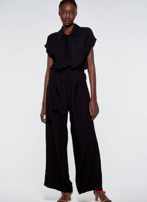 Salopetă-pantalon negru ASTRID BLACK LABEL femeie