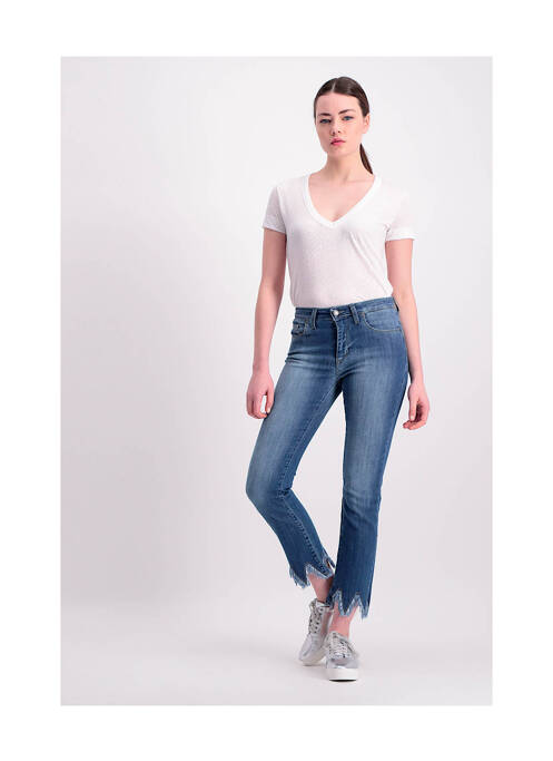 Blugi cu croială slim albastru ASTRID BLACK LABEL femme