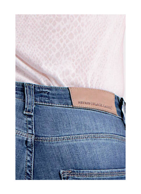 Blugi cu croială slim albastru ASTRID BLACK LABEL femme