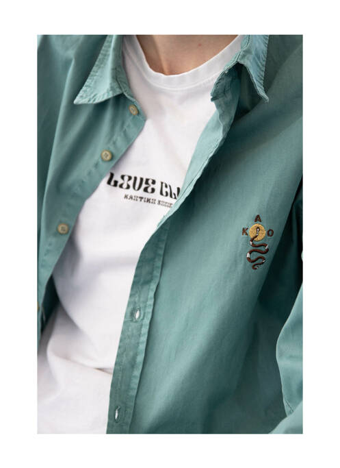 Cămașă cu mâneci lungi albastru KAOTIKO bărbat