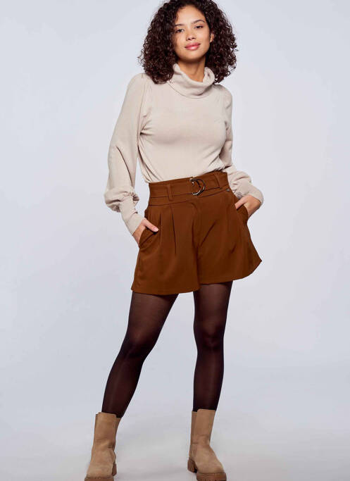 Șort bej AMELIE & AMELIE femeie