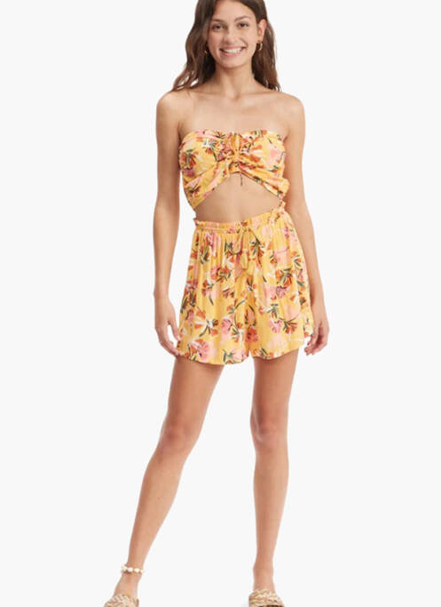 Top galben ROXY femeie