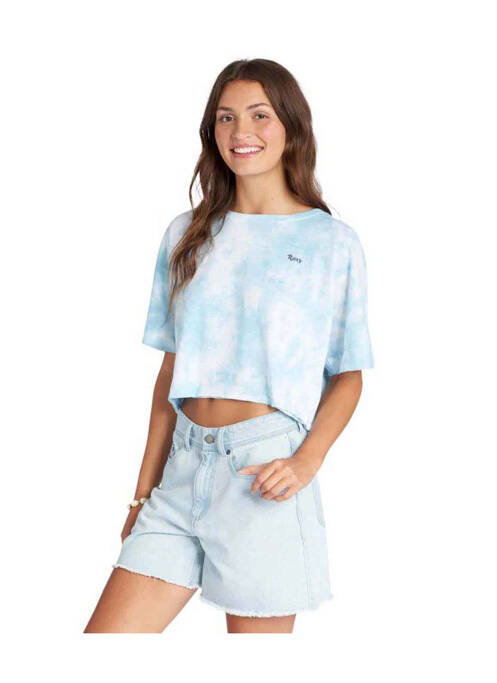 Tricou albastru ROXY femeie