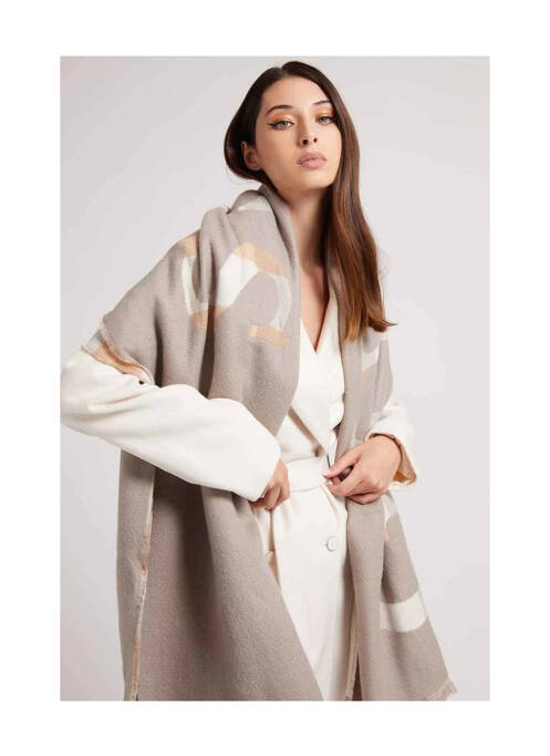 Eșarfă gri GUESS femeie