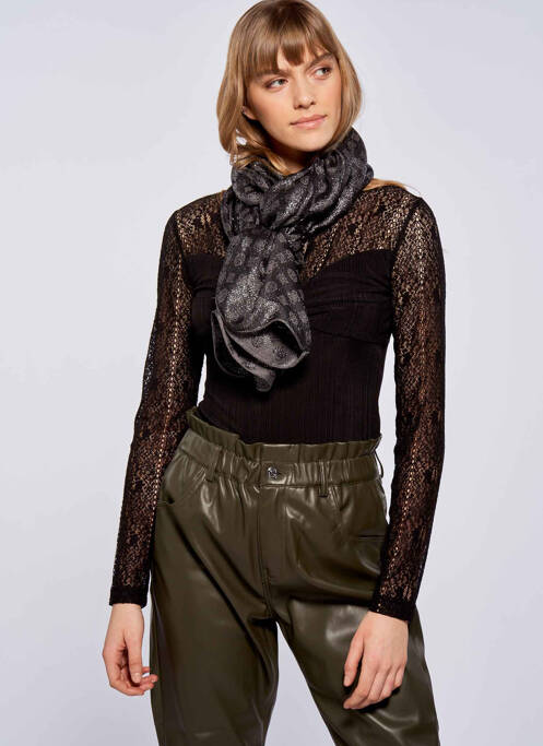 Eșarfă negru GUESS femeie