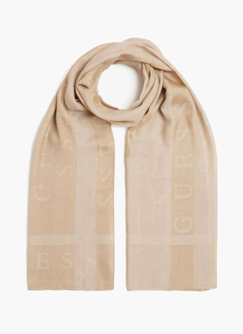 Eșarfă bej GUESS femeie