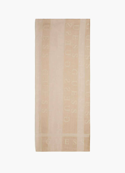 Eșarfă bej GUESS femeie