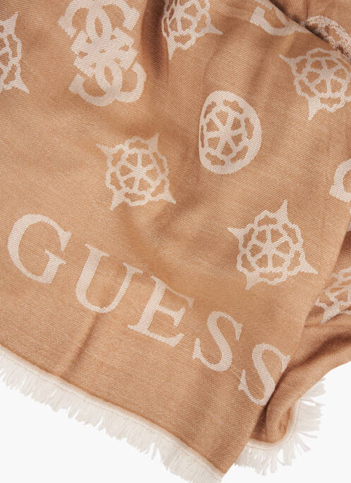 Eșarfă maro GUESS femeie