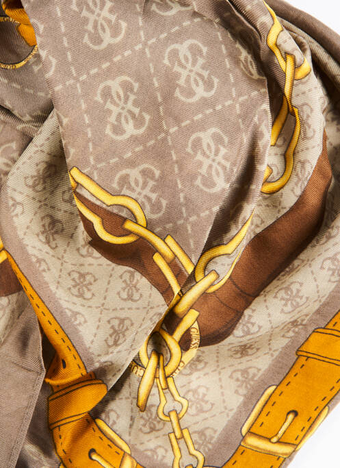 Eșarfă bej GUESS femeie