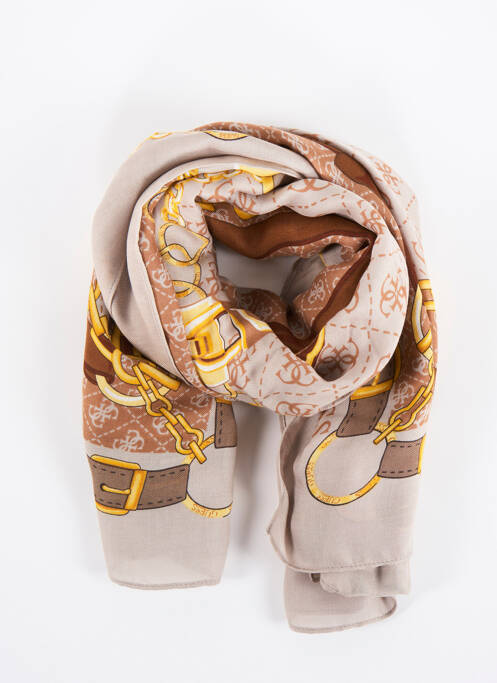 Eșarfă bej GUESS femeie