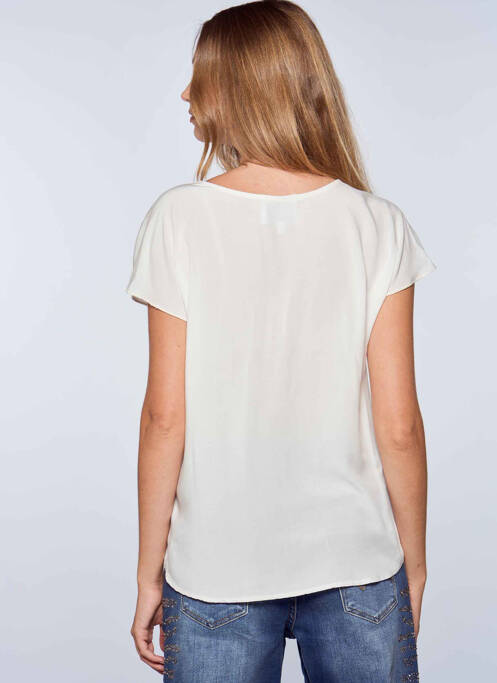 Top bej BELLITA femeie