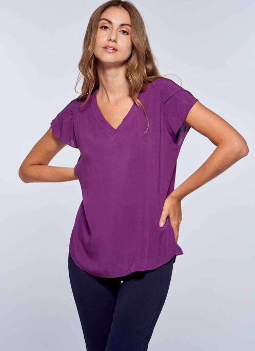 Cămașă violet BELLITA femeie