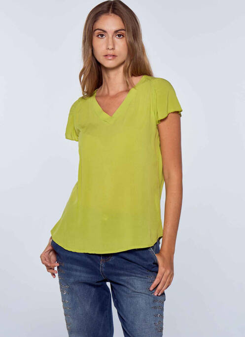 Cămașă galben BELLITA femeie