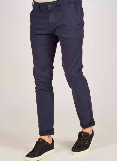 Pantalon chino albastru BRUCE & BUTLER  bărbat