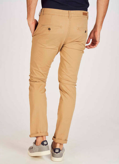 Pantalon chino bej BRUCE & BUTLER  bărbat