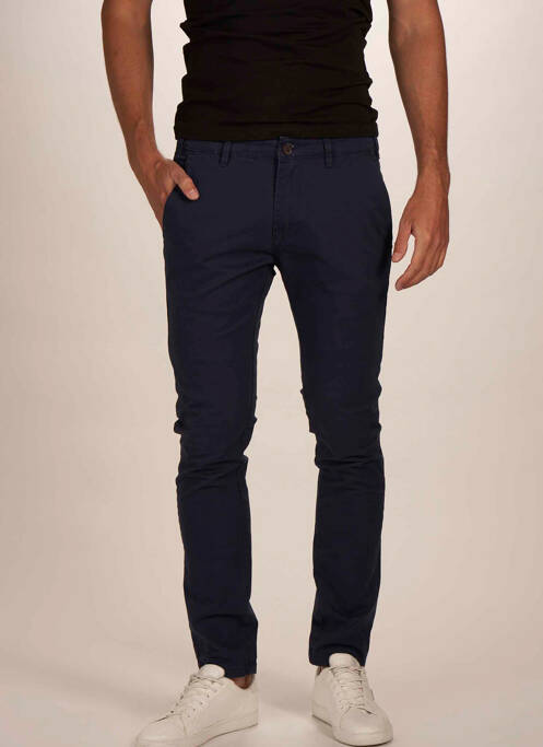 Pantalon chino albastru BRUCE & BUTLER  bărbat