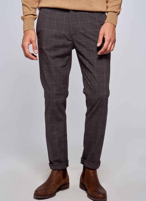Pantalon chino gri BRUCE & BUTLER  bărbat