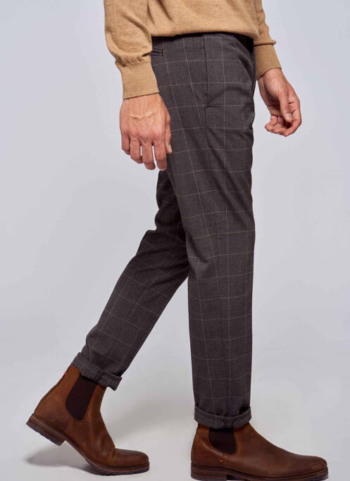 Pantalon chino gri BRUCE & BUTLER  bărbat