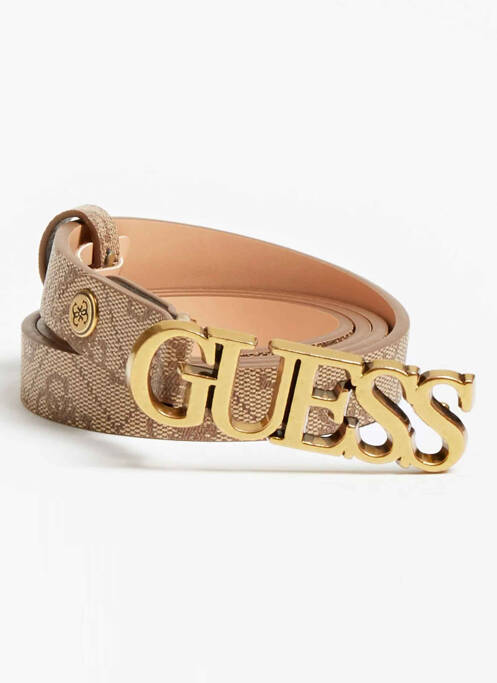 Curea bej GUESS femeie