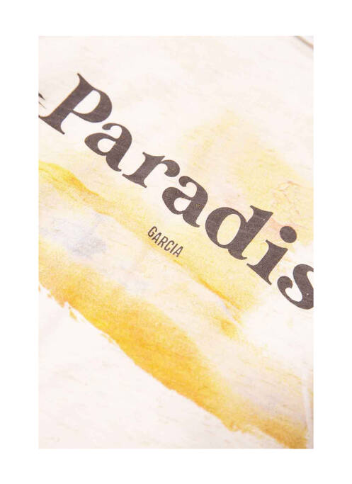 Tricou alb GARCIA fată