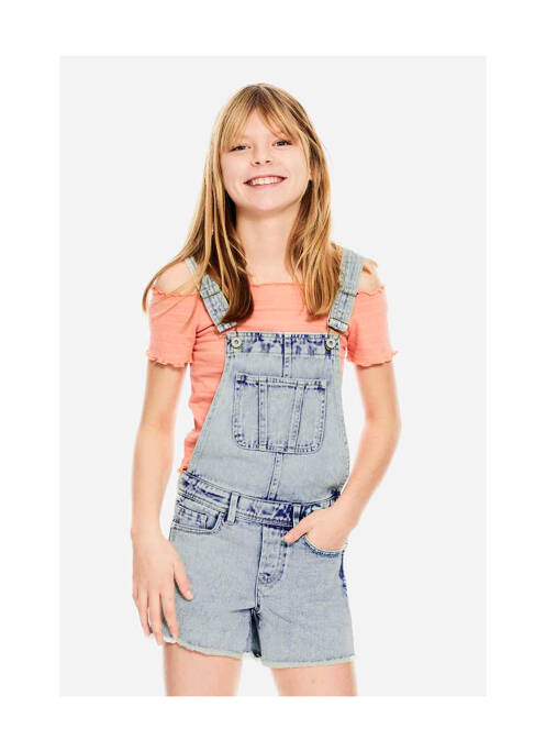 Salopetă scurtă albastru GARCIA fată