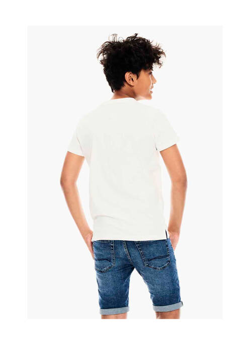 Tricou alb GARCIA băiat