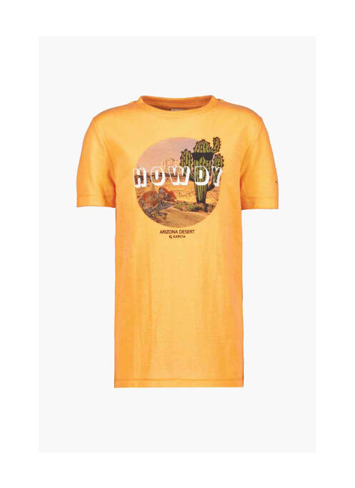 Tricou portocaliu GARCIA băiat