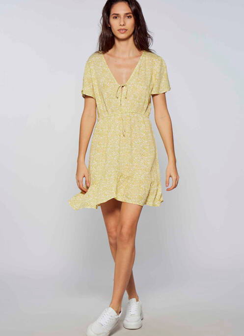 Rochie scurtă galben BILLABONG femeie