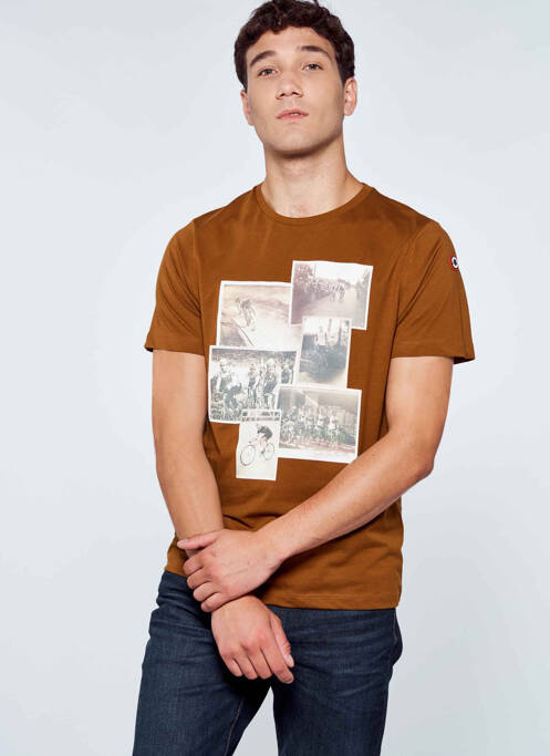 Tricou maro CYCLO CLUB MARCEL  bărbat