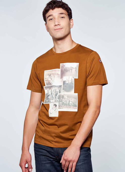 Tricou maro CYCLO CLUB MARCEL  bărbat