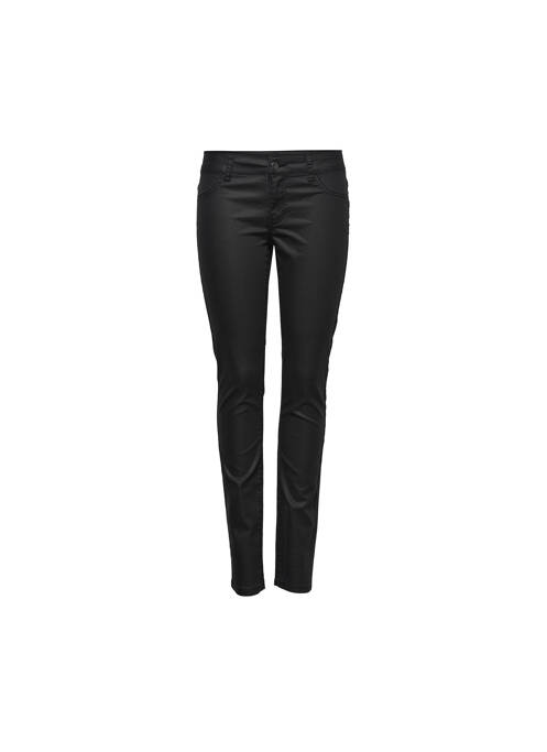 Pantalon slim negru JACQUELINE DE YONG femeie