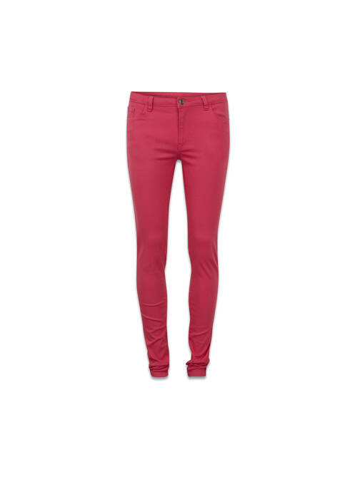 Blugi cu croială slim roșu VILA femme