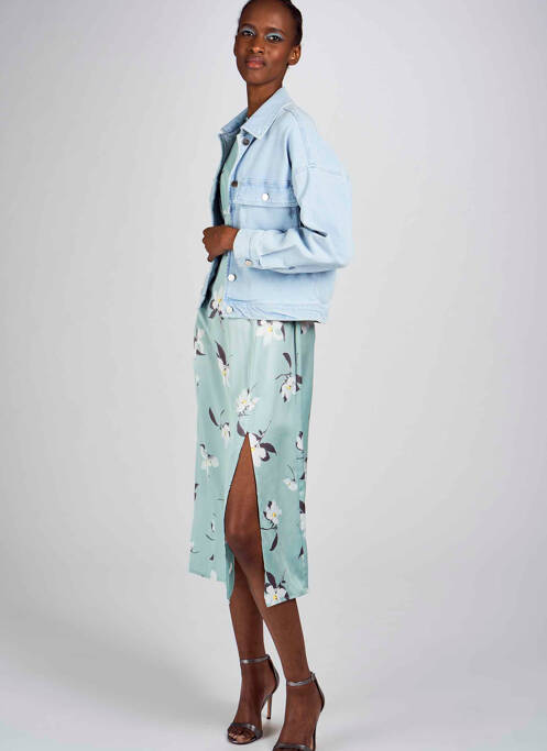 Rochie lungă verde CLOUDS OF FASHION femeie