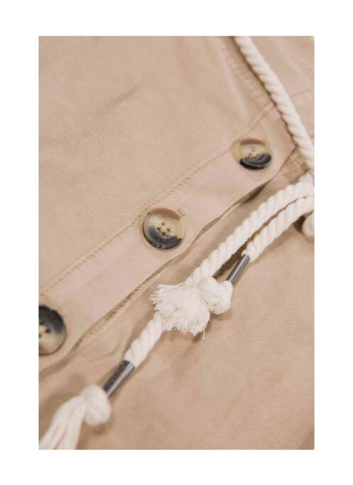 Fustă scurtă bej GARCIA femeie