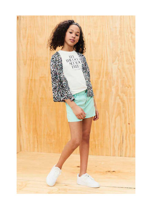 Vestă cu mâneci scurte violet GARCIA fată