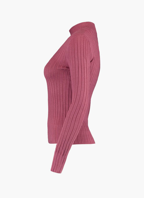 Pulover cu guler înalt roșu HAILYS femeie