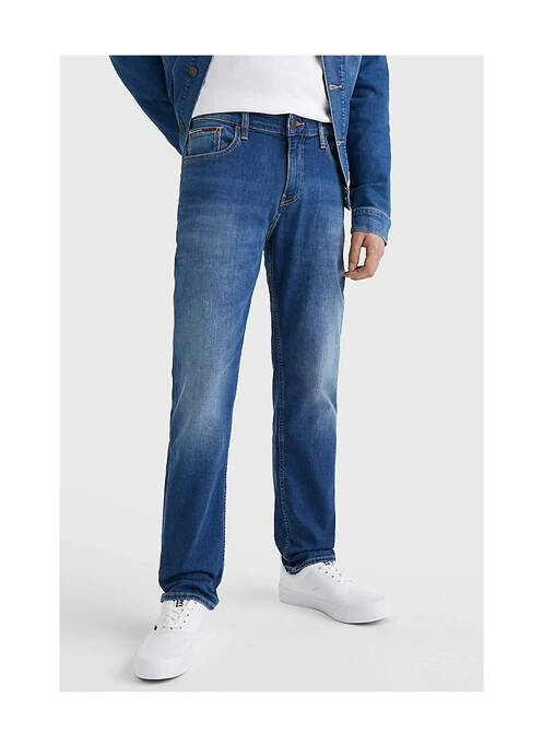 Blugi cu croială dreaptă albastru TOMMY HILFIGER bărbat