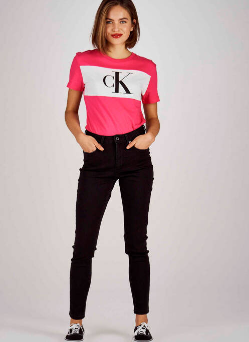 Blugi skinny negru TOMMY HILFIGER femeie