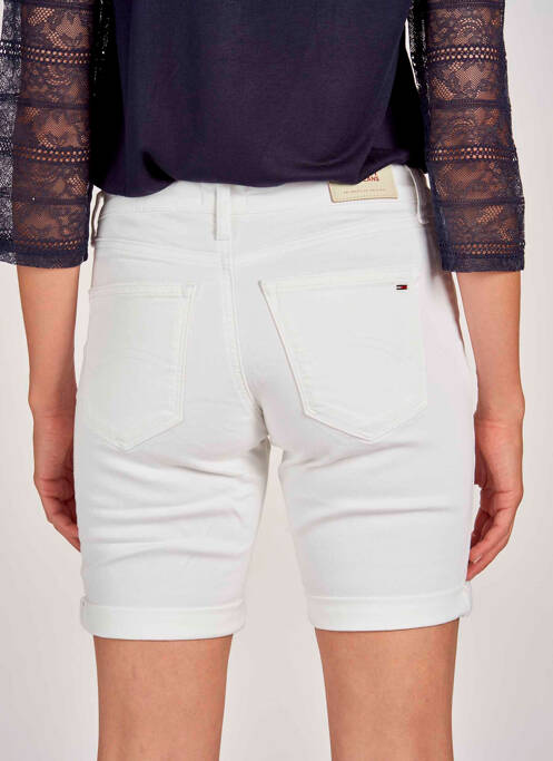 Bermudă alb TOMMY HILFIGER femeie