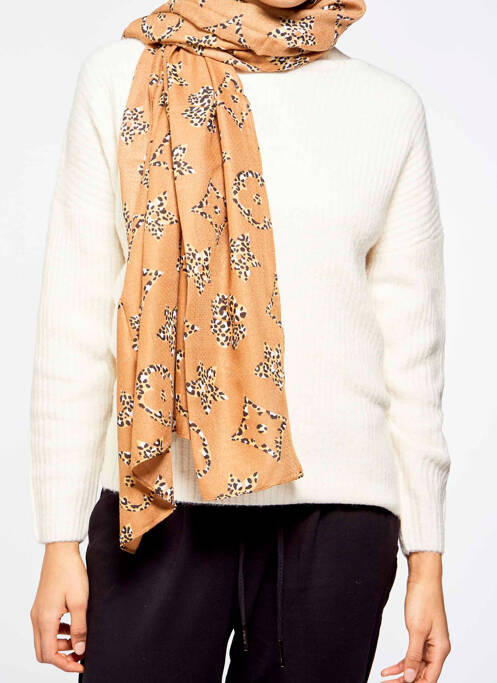 Eșarfă maro ZEB STYLE LAB  femeie