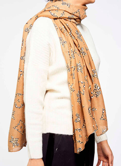 Eșarfă maro ZEB STYLE LAB  femeie