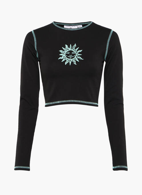 Tricou negru DAISY STREET femme