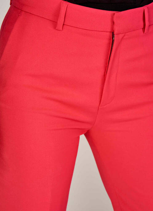 Pantalon drept roz DEUX. BY ELINE DE MUNCK femeie