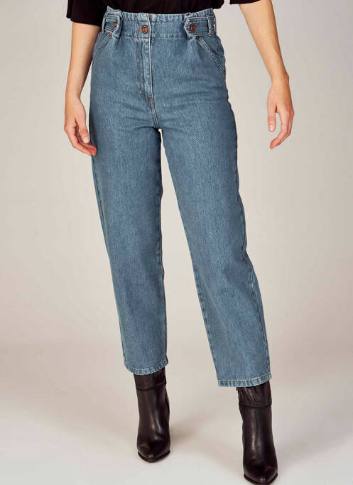 Blugi croială Mom albastru DEUX. BY ELINE DE MUNCK femeie