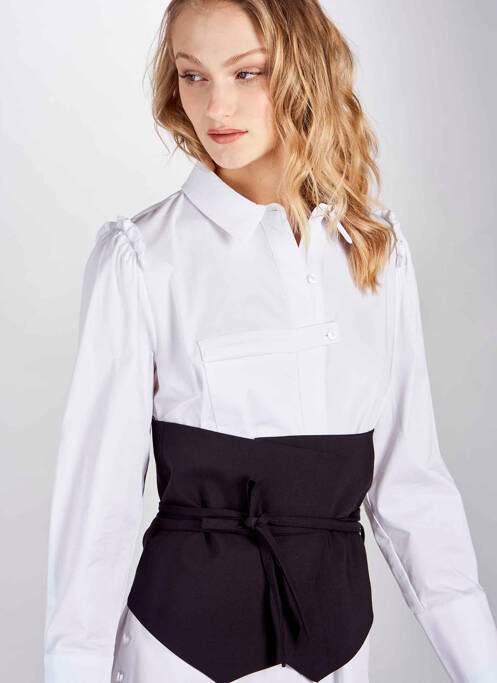 Curea negru DEUX. BY ELINE DE MUNCK femeie