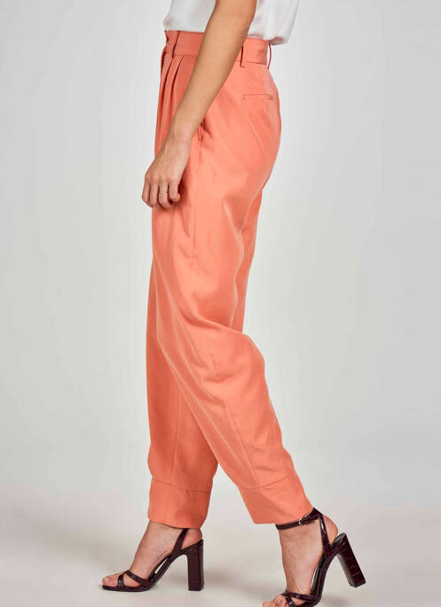 Pantalon chino portocaliu DEUX. BY ELINE DE MUNCK femeie