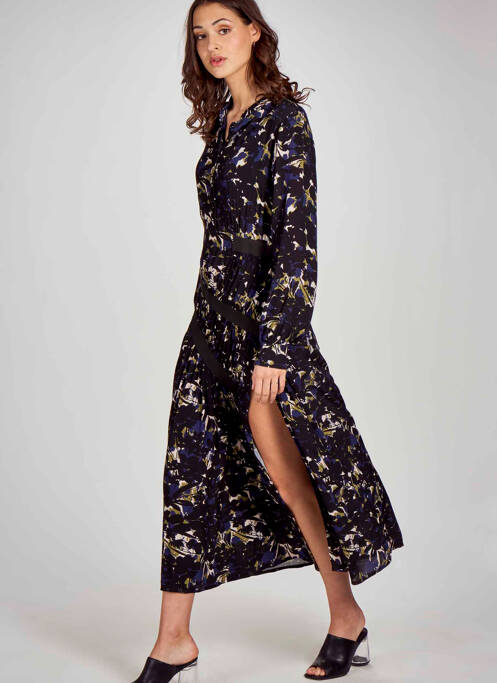 Rochie lungă negru DEUX. BY ELINE DE MUNCK femeie