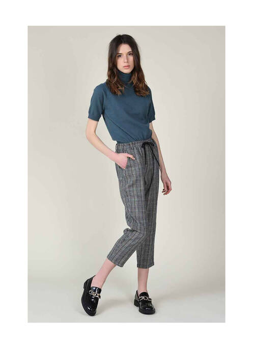 Pulover cu guler înalt albastru MOLLY BRACKEN femeie